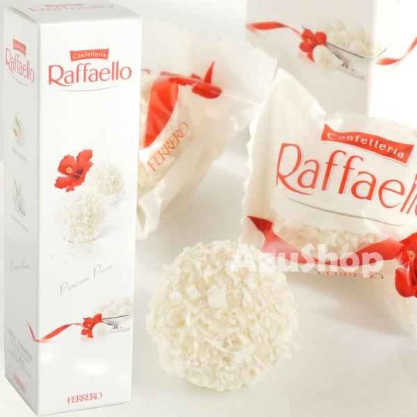 画像1: ホワイトチョコレート ココナッツ フェレロ 訳ありセール ラファエロ T-3 ３個入り FERRERO RAFFAELLO (1)