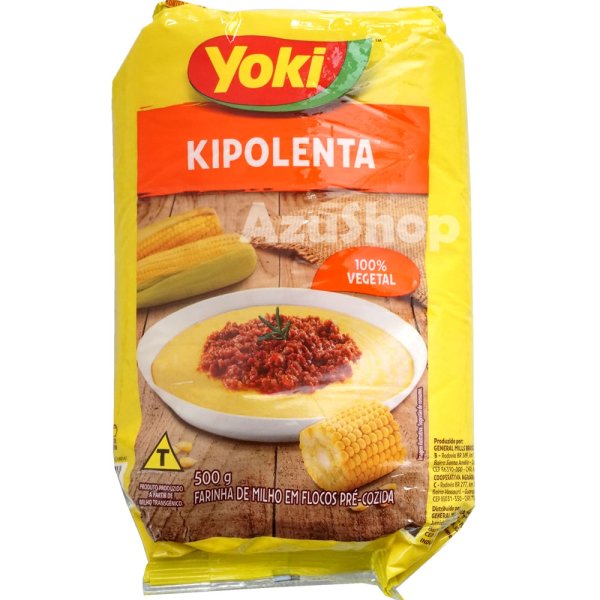 画像1: トウモロコシの粉 ポレンタ  500g KIPOLENTA YOKI 与喜 ブラジル (1)