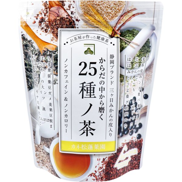 画像1: からだの中から磨く 25種ノ茶 カネ松製茶 カネ松蓬莱園 8g×30包 (1)